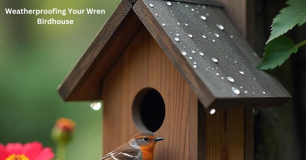 Weatherproofing Your Wren Birdhouse